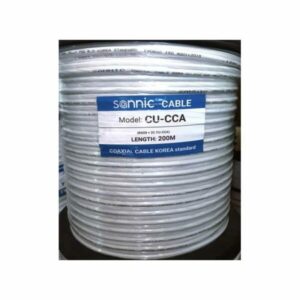 Cáp SANNIC CU-CCA cuộn 200m