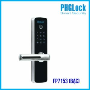 Khóa cửa vân tay PHGLOCK FP7153 (Bạc)