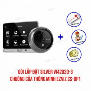 Lắp đặt chuông cửa thông minh EZVIZ gói SILVER VI42020-3
