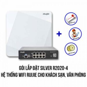 Lắp đặt Wifi Ruijie cho khách sạn, văn phòng