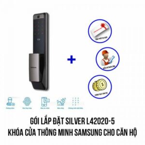 Lắp đặt khóa thông minh SAMSUNG cao cấp gói SILVER L42020-5