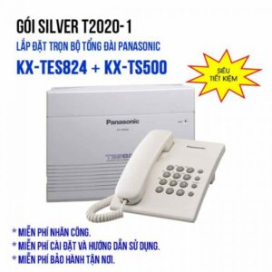 Lắp đặt trọn bộ tổng đài Panasonic SILVER T2020-1